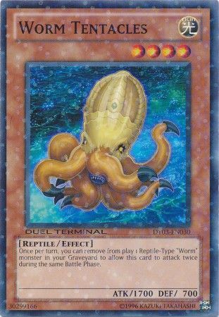 Worm Tentacles - DT03-EN030 - Normal Parallel Rare available at 401 Games Canada