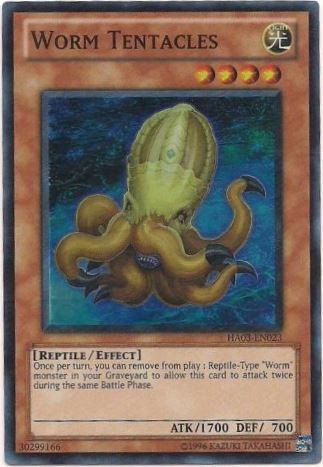 Worm Tentacles - HA03-EN023 - Super Rare - Unlimited available at 401 Games Canada