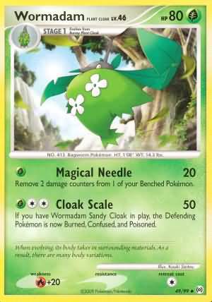 Wormadam Plant Cloak - 49/99 - Uncommon available at 401 Games Canada