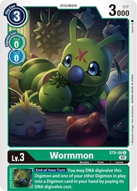 Wormmon - ST9-08 - Common available at 401 Games Canada