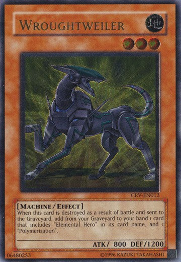 Wroughtweiler - CRV-EN012 - Ultimate Rare - Unlimited available at 401 Games Canada