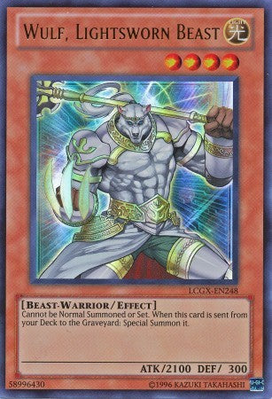 Wulf, Lightsworn Beast - LCGX-EN248 - Ultra Rare - Unlimited available at 401 Games Canada