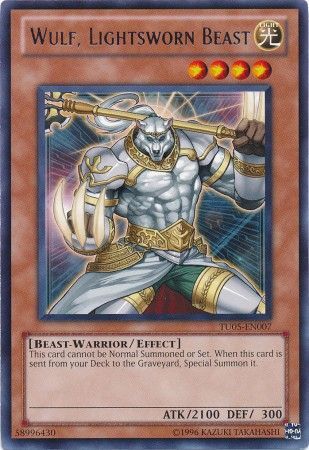 Wulf, Lightsworn Beast - TU05-EN007 - Rare available at 401 Games Canada