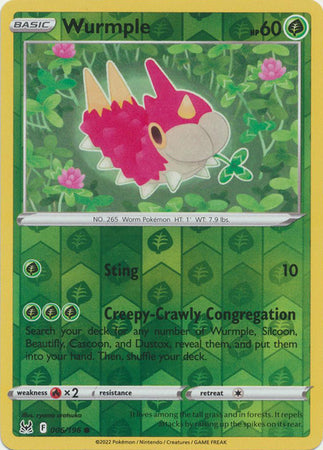 Wurmple - 006/196 - Common - Reverse Holo available at 401 Games Canada