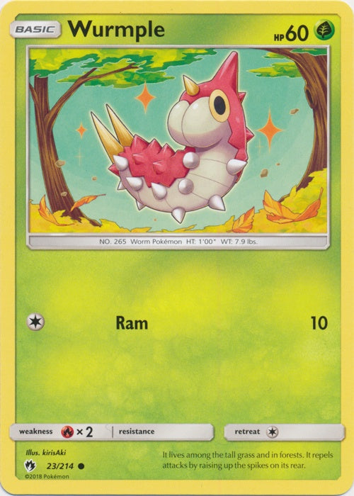 Wurmple - 23/214 available at 401 Games Canada
