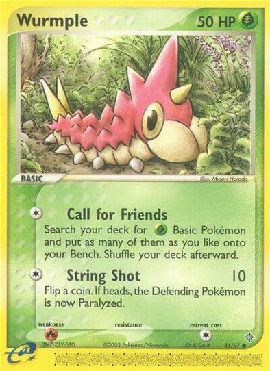 Wurmple - 81/97 - Common available at 401 Games Canada