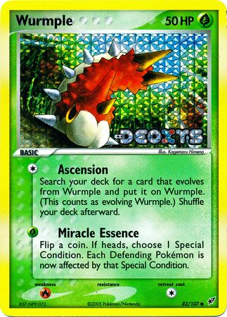 Wurmple - 82/107 - Common - Reverse Holo available at 401 Games Canada