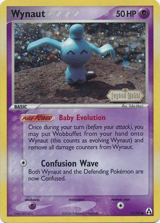 Wynaut - 71/92 - Common - Reverse Holo available at 401 Games Canada