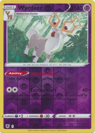 Wyrdeer - 069/189 - Holo Rare - Reverse Holo available at 401 Games Canada