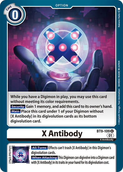 X Antibody - BT9-109 - Uncommon available at 401 Games Canada