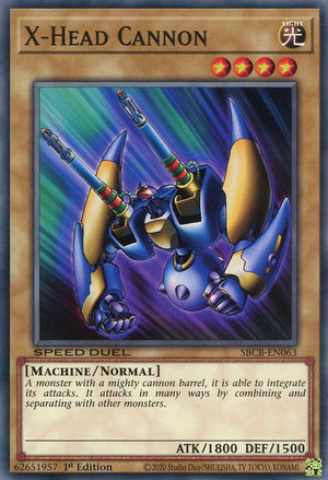 X-Head Cannon - SBCB-EN063 - Common - 1st Edition available at 401 Games Canada
