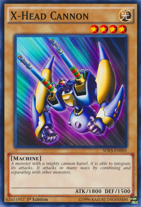 X-Head Cannon - SDKS-EN005 - Common - 1st Edition available at 401 Games Canada