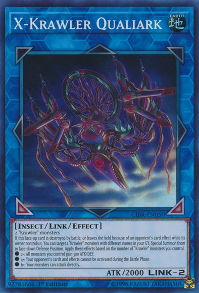 X-Krawler Qualiark - CIBR-EN050 - Super Rare - 1st Edition available at 401 Games Canada