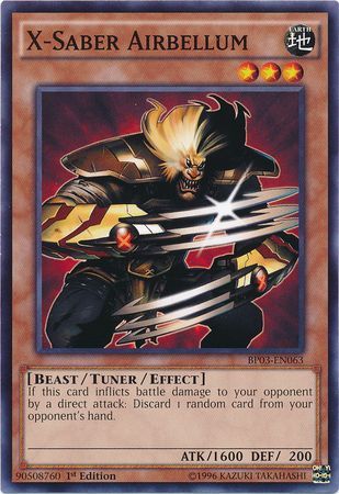 X-Saber Airbellum - BP03-EN063 - Common - 1st Edition available at 401 Games Canada