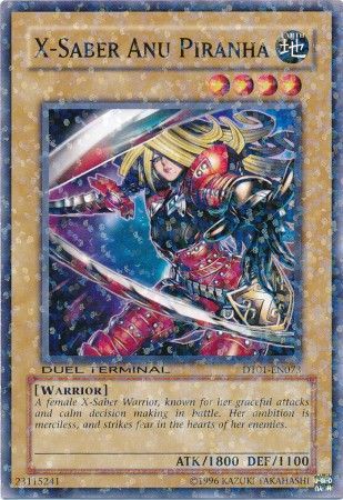 X-Saber Anu Piranha - DT01-EN073 - Normal Parallel Rare available at 401 Games Canada