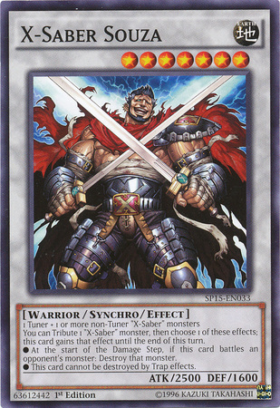 X-Saber Souza - SP15-EN033 - Common - 1st Edition available at 401 Games Canada