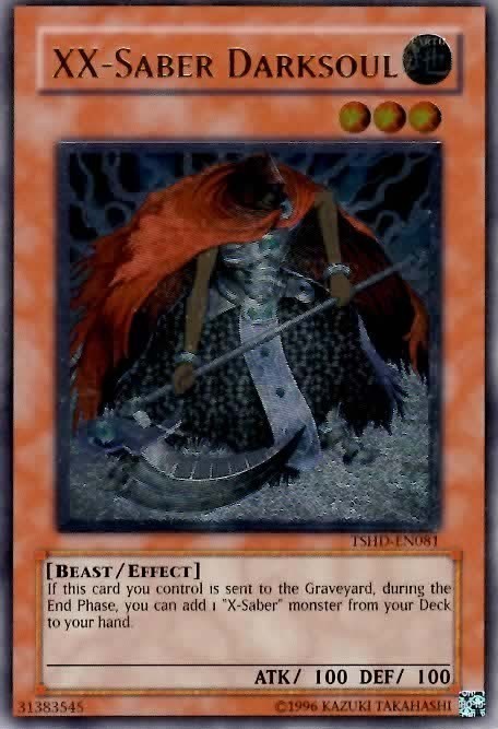 XX-Saber Darksoul - TSHD-EN081 - Ultimate Rare - Unlimited available at 401 Games Canada