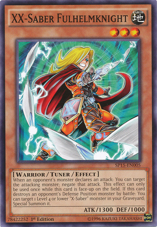 XX-Saber Fulhelmknight - SP15-EN005 - Common - 1st Edition available at 401 Games Canada