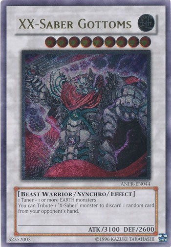 XX-Saber Gottoms - ANPR-EN044 - Ultimate Rare - Unlimited available at 401 Games Canada