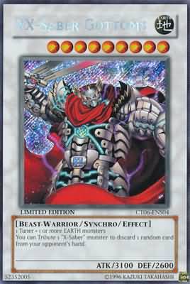 XX-Saber Gottoms - CT06-ENS04 - Secret Rare - Limited Edition available at 401 Games Canada