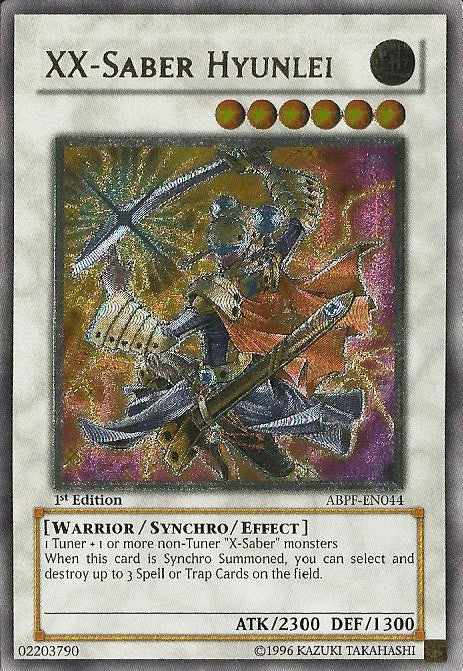 XX-Saber Hyunlei - ABPF-EN044 - Ultimate Rare - 1st Edition available at 401 Games Canada