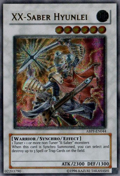 XX-Saber Hyunlei - ABPF-EN044 - Ultimate Rare - Unlimited available at 401 Games Canada