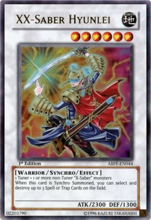 XX-Saber Hyunlei - ABPF-EN044 - Ultra Rare - 1st Edition available at 401 Games Canada