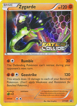 Zygarde - XY129 - (Staff) Pre-Release Promo