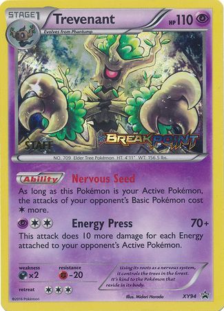 Trevenant - XY94 - (Staff) Pre-Release Promo