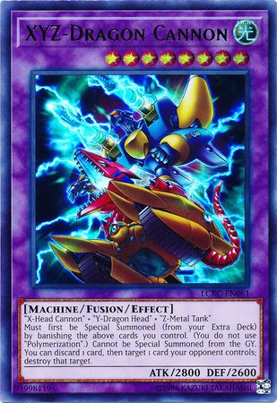 XYZ-Dragon Cannon - LCKC-EN061 - Ultra Rare - Unlimited available at 401 Games Canada