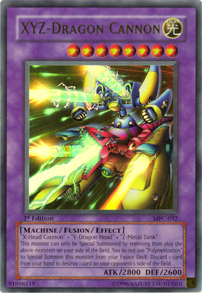 XYZ-Dragon Cannon - MFC-052 - Ultra Rare - 1st Edition available at 401 Games Canada
