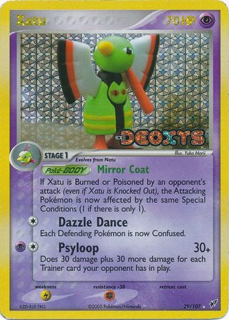 Xatu - 29/107 - Rare - Reverse Holo available at 401 Games Canada