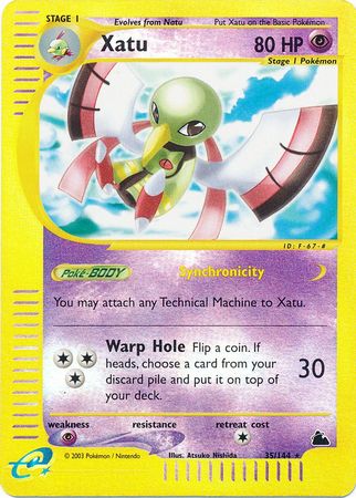 Xatu - 35/144 - Rare - Reverse Holo available at 401 Games Canada