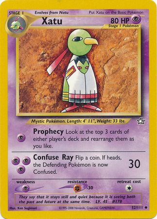 Xatu - 52/111 - Uncommon - Unlimited available at 401 Games Canada