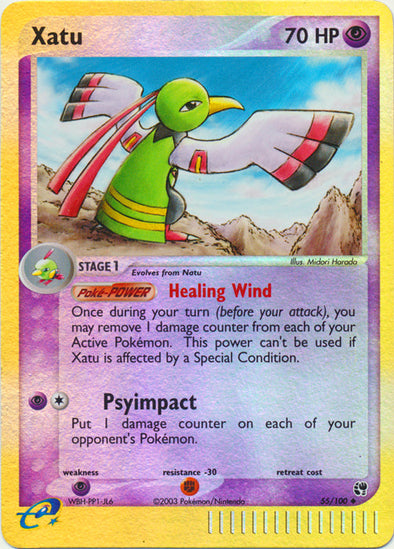 Xatu - 55/100 - Uncommon - Reverse Holo available at 401 Games Canada