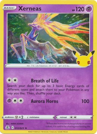 Xerneas - 012/025 - Holo Rare available at 401 Games Canada