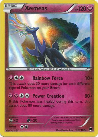 Xerneas - 107/162 - Holo Rare available at 401 Games Canada