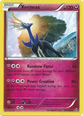 Xerneas - 107/162 - Rare - Theme Deck Exclusive available at 401 Games Canada