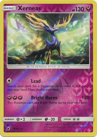 Xerneas - 73/111 - Holo Rare - Reverse Holo available at 401 Games Canada