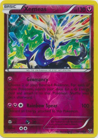 Xerneas - 96/146 - Rare - Reverse Holo available at 401 Games Canada