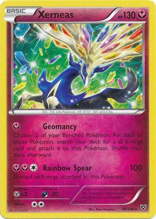 Xerneas - 96/146 - Rare available at 401 Games Canada