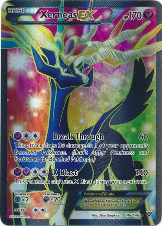 Xerneas EX - 146/146 - Full Art Ultra Rare available at 401 Games Canada