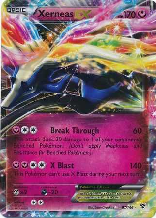 Xerneas EX - 97/146 - Ultra Rare available at 401 Games Canada