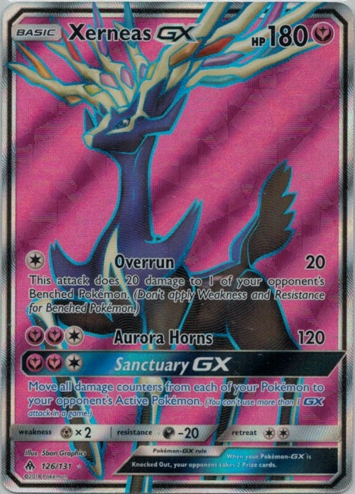 Xerneas GX - 126/131 - Full Art Ultra Rare available at 401 Games Canada