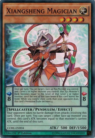 Xiangsheng Magician - CORE-EN004 - Super Rare - 1st Edition available at 401 Games Canada