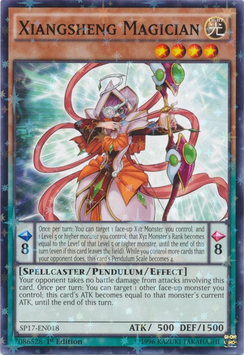 Xiangsheng Magician - SP17-EN018 - Starfoil Rare - 1st Edition available at 401 Games Canada