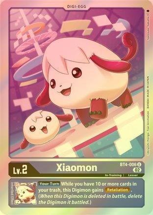 Xiaomon (Resurgence Booster Reprint) - BT4-006 - Uncommon (Foil) available at 401 Games Canada