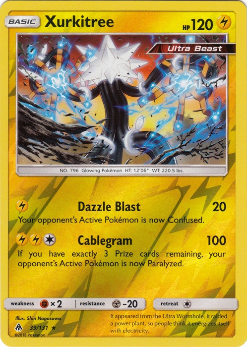 Xurkitree - 39/131 - Rare - Reverse Holo available at 401 Games Canada