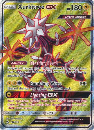 Xurkitree GX - 142/156 - Full Art Ultra Rare available at 401 Games Canada