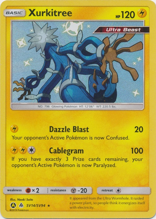 Xurkitree - SV14/SV94 - Shiny Rare available at 401 Games Canada